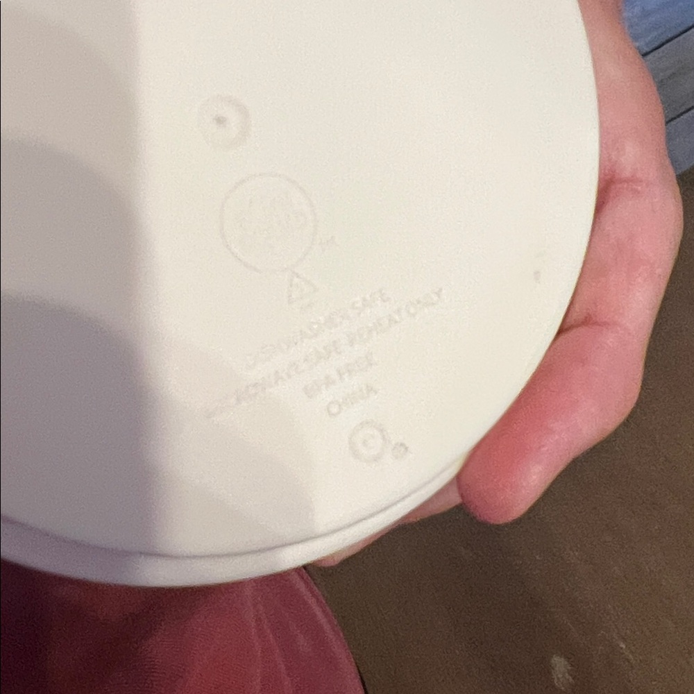 Target Stackable Pink, Yellow, and White Containers - Picture 3 of 3